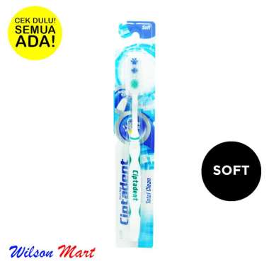 CIPTADENT SIKAT GIGI TOTAL CLEAN SOFT