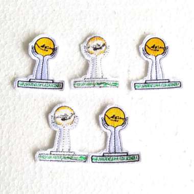 Bet Bordir Logo Hipmi Emblem Bordir Logo Hipmi / 5PCS