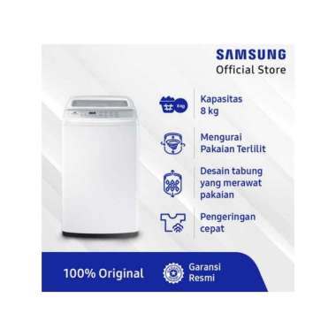 Mesin Cuci 1 Tabung SAMSUNG WA-80H4000 - 8kg
