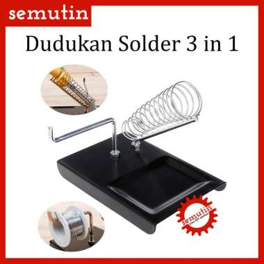 Dudukan Solder - Tempat Tatakan Solder - Stand Soldering Holder