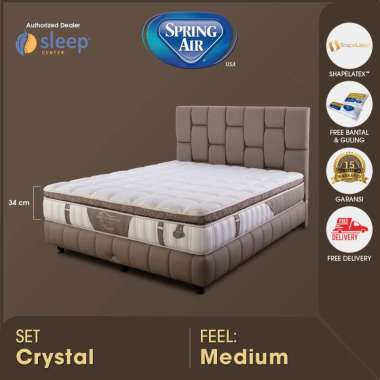 Spring Air Bed Set Crystal 120 x 200