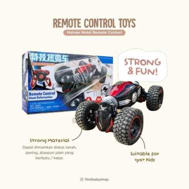 remote control toys car truck mainan mobil remot kontrol stund deformation tanah karet rumput