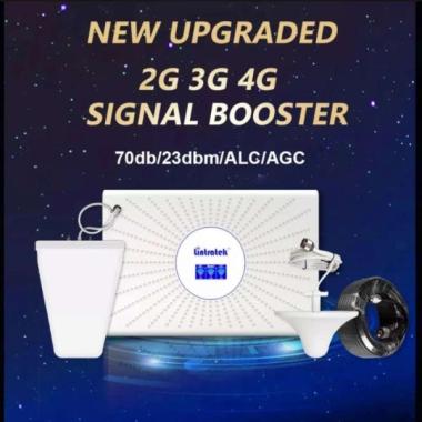 PENGUAT SINYAL Telkomsel XL Indosat LINTRATEK REPEATER TRIBAND 2/3/4G