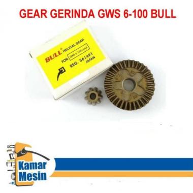 Gigi Gerinda Bosch GWS 6-100 Bull Gear Gerinda GWS6-100 Bull