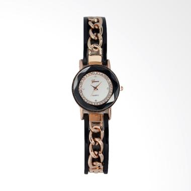 Geneva Analog FIN-250 C Jam Tangan Fashion Wanita - Black