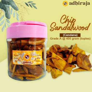 Chip Sandalwood (Cendana) Grade A @ 400 gram (toples)