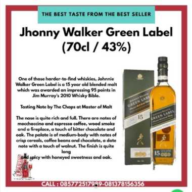 Harga Johnnie Walker Green Label Terbaru Desember 2022 |BigGo ...