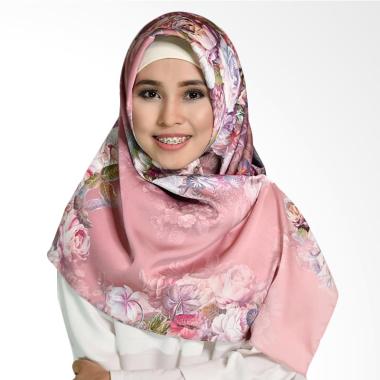 Erloz Hijab Adiba Square Hijab - Pink