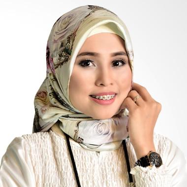 Erloz Hijab Almeera Square Hijab - Silver