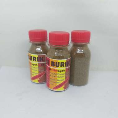 SIBURIK KEMASAN BOTOL FLOUR PAKAN MAKANAN BURAYAK IKAN HIAS CUPANG GUPPY NEON LEMON MOLLY ZEBRA DLL