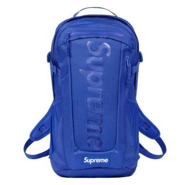 blue supreme bag