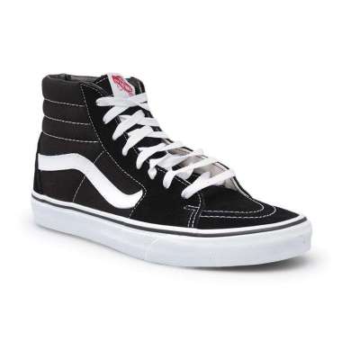 vans high black