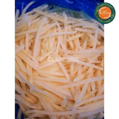 Kentang Iris Mentah Untuk Mustofa 500gr Kentang Iris Kupas Segar 500gr