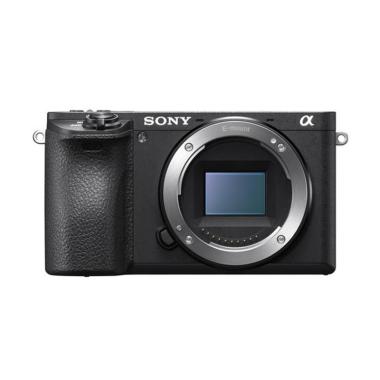 Sony A ILCE 6500 BO Kamera Mirrorless - Black + Lensa Sony Sel 18-135