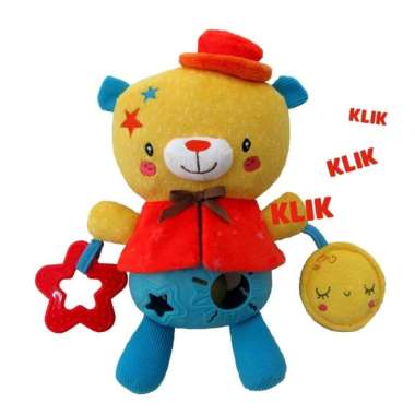 Pumpee Soft Plastic Toy - 'My Owl Wonderland' Bear