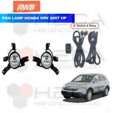Lampu Fog Lamp RWB CRV 2007-2009 Foglamp Kabut Set Mobil