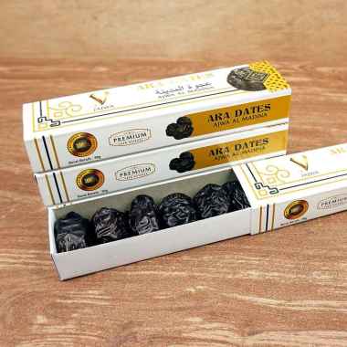Kurma Ajwa Madinah 7 Butir ARA DATES PREMIUM KEMTAN Ajwa Nabi Madina