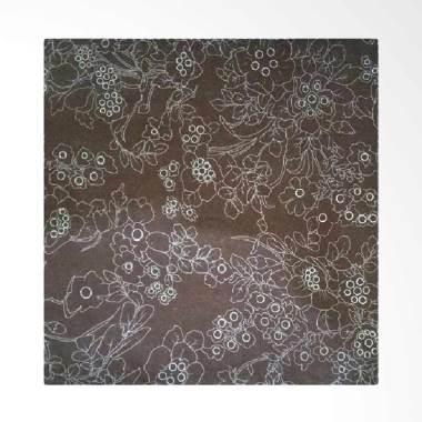 Houseofcuff Brown Flower Pocket Square Saputangan Jas Wedding Brown