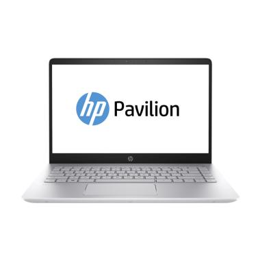 HP Pavilion 14-BF004TX Notebook - Silver [Intel Core i5-7200U/8GB RAM/1TB HDD+128GB SSD/14 Inch/Win10]
