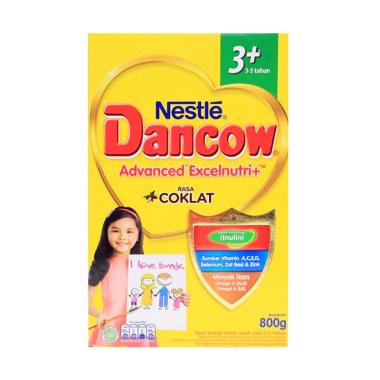 Promo Harga Dancow Advanced Excelnutri 3 Coklat 800 gr - Blibli