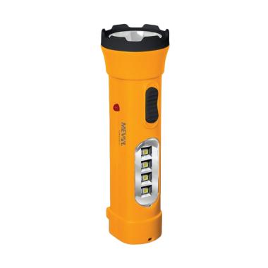 Meval EML Senter Dengan Lampu Tidur - Putih [4 LED] -
