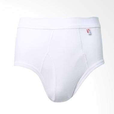 GT Man Jumbo Spandex Celana Dalam Pria - White 704B