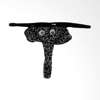Jakarta Lingerie Leopard Black Bela ... tring Khusus Pria JLG034C