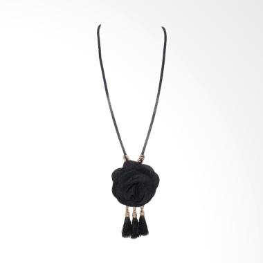 Shvana Kalung Panjang Marianne - Hitam