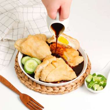 Pempek Kapal Selam isi 2 (Isi Telur Besar) Pempek palembang ikan tenggiri + cuko mpek empek Mpekmoy