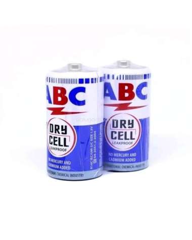 Batu Baterai ABC Biru Ukuran Besar / Tipe D [1 Pcs]