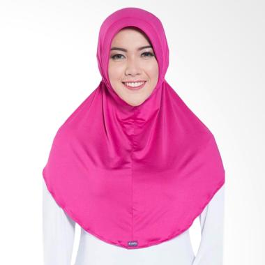 Elzatta Zaria Sahara Hijab - Pink Fanta 133