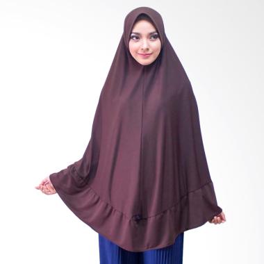 Milyarda Hijab Hijab instan khimar ihrom COKLAT
