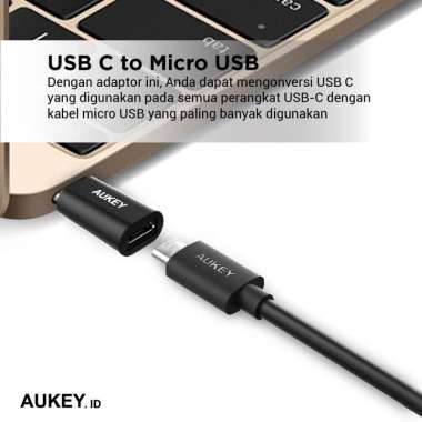 Adapter Aukey CB-A2 Micro USB to USB-C - 500343