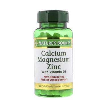 Nature's Bounty Calcium Magnesium Zinc [100 Kaplet]