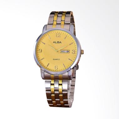 Alba Stainless Stell Band Jam Tang ... d Komb AB-RT-5536G-TH-SGG