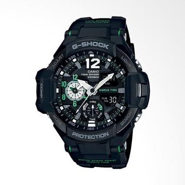 CASIO G-Shock Gravitymaster Jam Tangan Pria - Black GA-1100-1A3DR