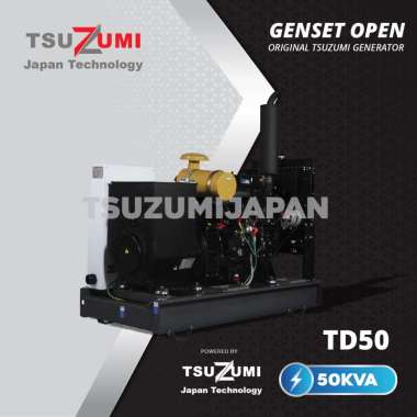 Genset Diesel 50 KVA 40000 watt 50kva 4 cylinder water-cooled TD-50
