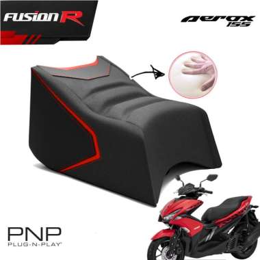 Fusion R Children Seat Dudukan Jok Anak AEROX Carbon Safety Empuk TOP merah