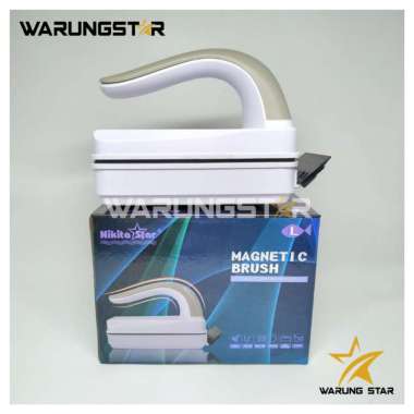 NIKITA STAR MAGNETIC BRUSH SIZE L PEMBERSIH KACA AQUARIUM / SIKAT MAGNET PEMBERSIH KACA AQUARIUM / M