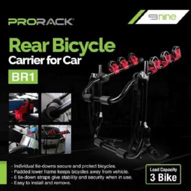 BIKE CARRIER / RAK SEPEDA UNIVERSAL UNTUK DI MOBIL KAPASITAS 3 SEPEDA