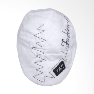 Mom Pet Jeans Topi Anak - White