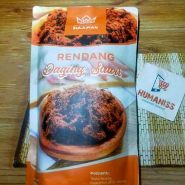 Rendang Daging Sapi Suwir by Rendang Sulaiman 120gr