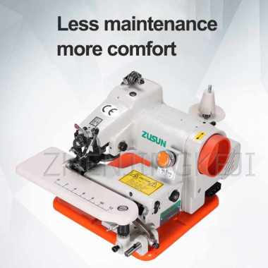 Mesin Jahit Som/Sum Lipat Celana Formal/blindhem stitch sewing merk zusun type 500 set komplit meja