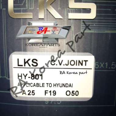 Lks As Roda Luar Hyundai Atoz Kia Visto Gigi 19 Cv Joint Outer Out Kokel