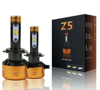 Z5 Bohlam LED Mobil H4 3 Warna 3000K 4300K 6000K Clear