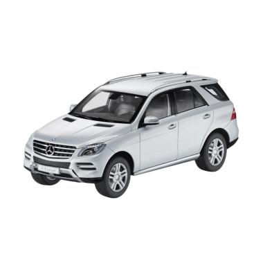 Mercedes Benz M-CLASS W166 II Miniatur Mobil - Iridium Silver [1:18]