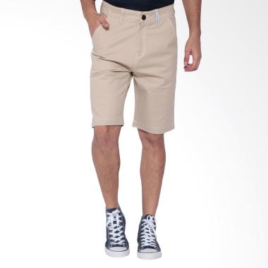 Oliveinch Short Chino Celana Pria - Cream