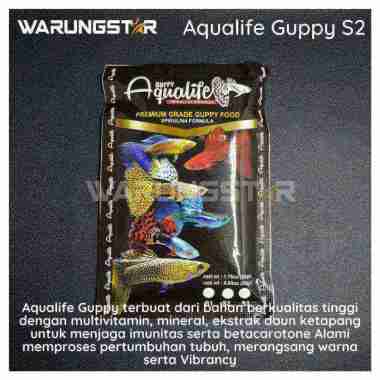 AQUALIFE GUPPY 50 GRAM / PELET GUPPY / PAKAN GUPPY / MAKANAN GUPPY