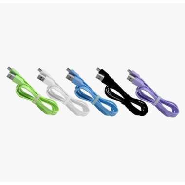 KABEL DATA MICRO USB VGEN FAST CHARGING 2.4A VGEN 1M USB DATA CABLE Ungu