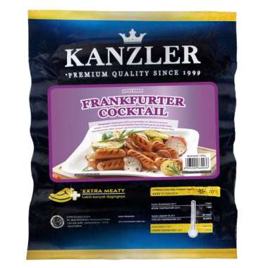 Promo Harga Kanzler Frankfurter Cocktail 500 gr - Blibli